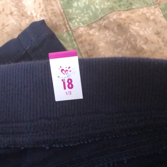 Girls Justice Pants 18.5 Navy Blue - Picture 3 of 4